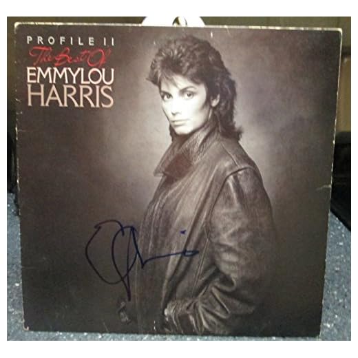 Emmylou Harris signed Profile II The Best of 12" lp