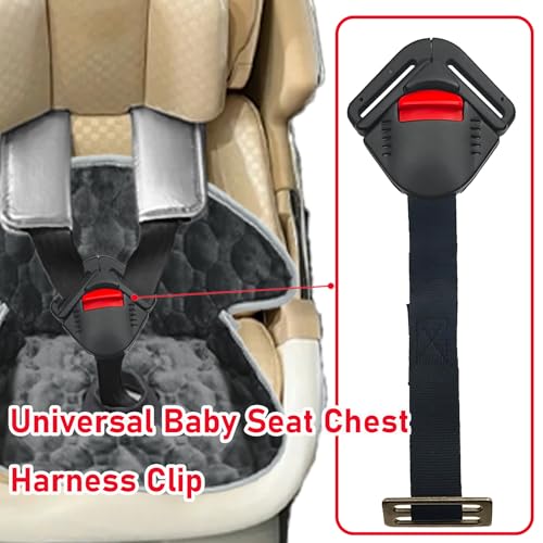 Image of Universal Seat Chest Harness Clip and Seat Chest Harness Locking Buckle Universal Replacement Adjustable Guard