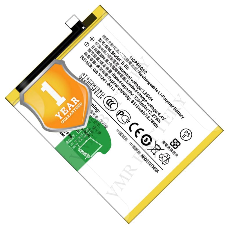Image of Original B-E8 Battery Compatible for Vivo V11 | Vivo V11i | Vivo Y97 (V1813A, V1813T) - (3315mAh) - 1 Year Warranty K7