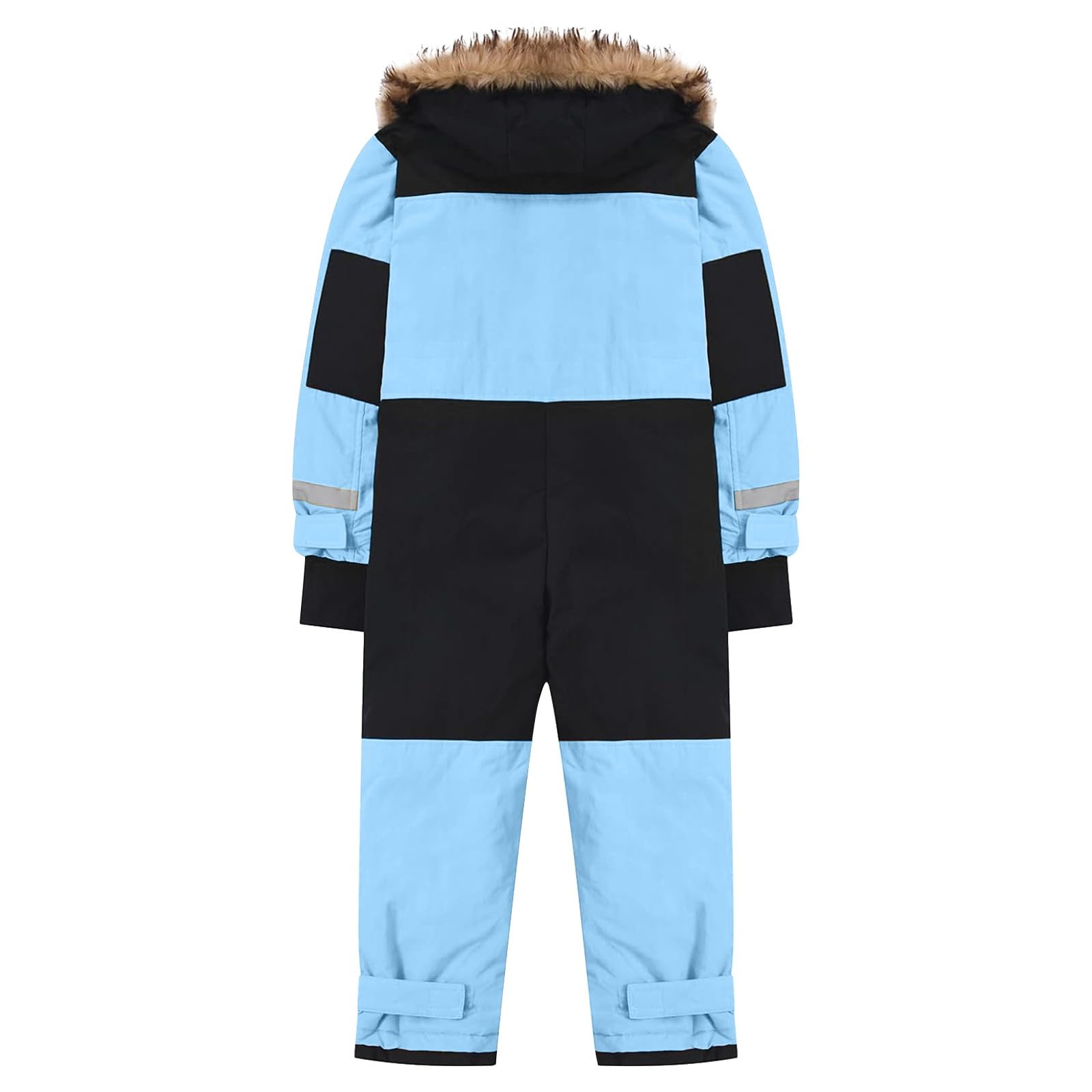 Tuta Sci Bambini Intera Antivento E Impermeabile, Snowsuit Caldo Invernale Giacca Con Cappuccio Tuta Da Sci Bambino Tute Da Sci Bambino E Ragazzi Giacca Sci Bambino