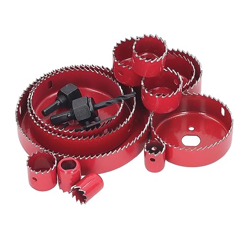 Kit profesional para abrir agujeros con 13 brocas varias medidas miniatura 7