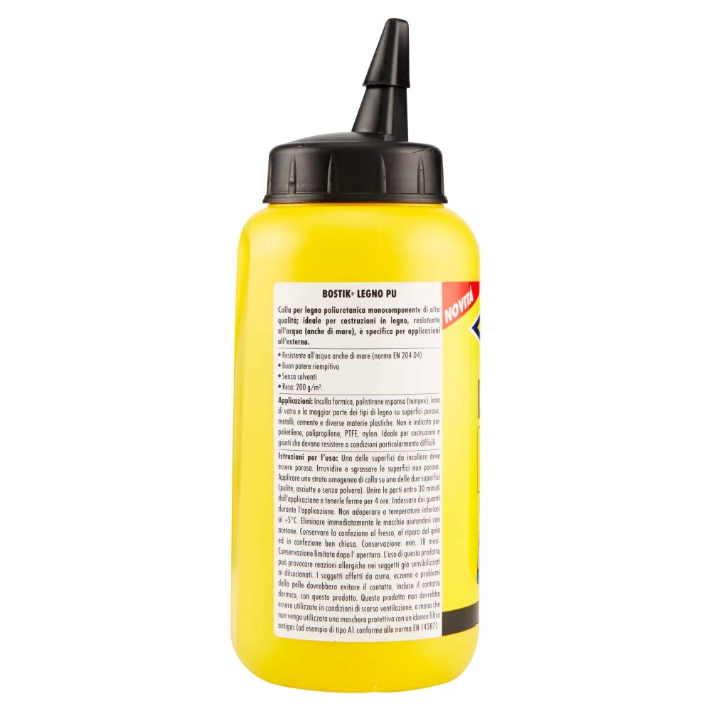 Bostik Legno PU Poliuretano Flacone 750gr