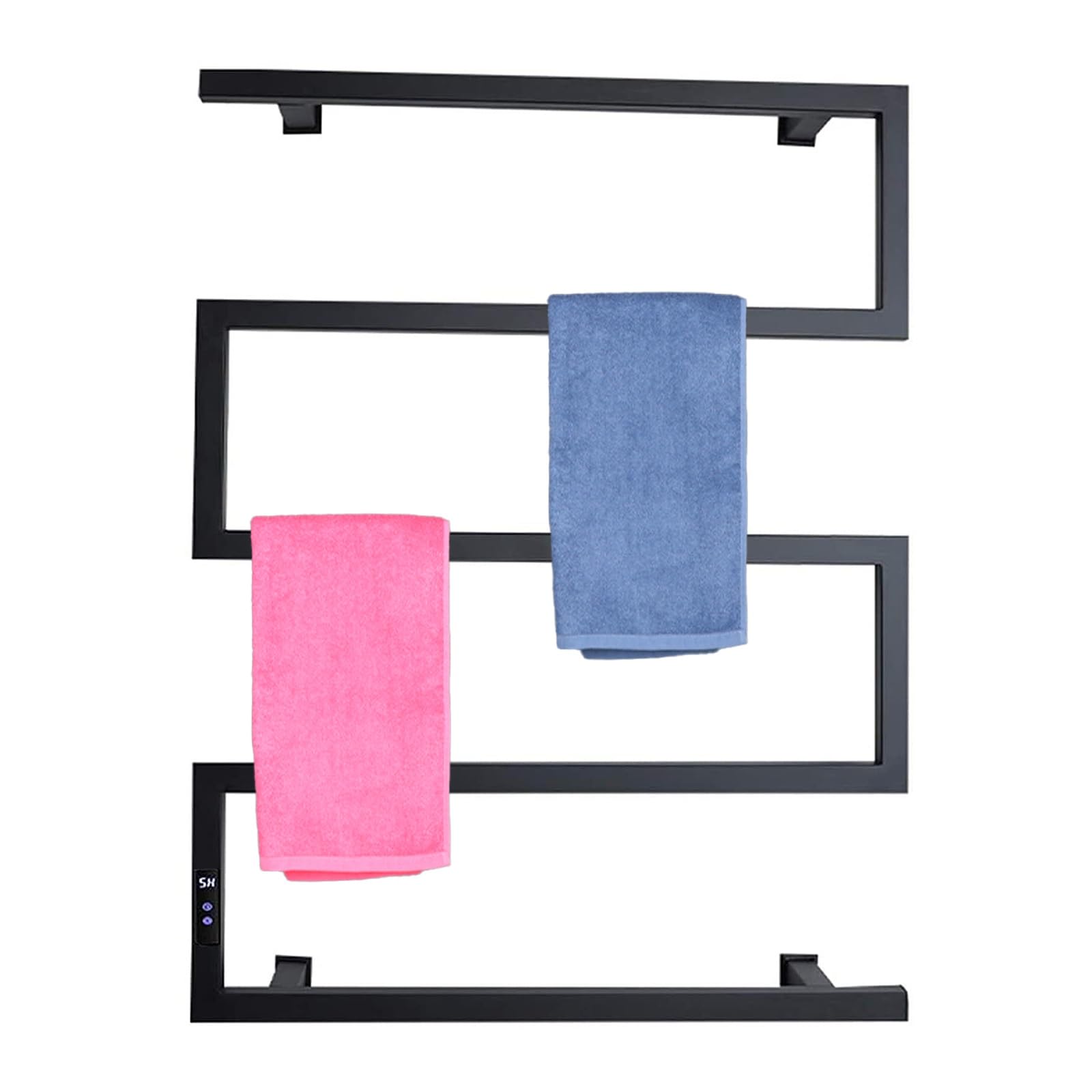 Chauffe-serviettes en acier inoxydable 304 mural et design pour salle de bain