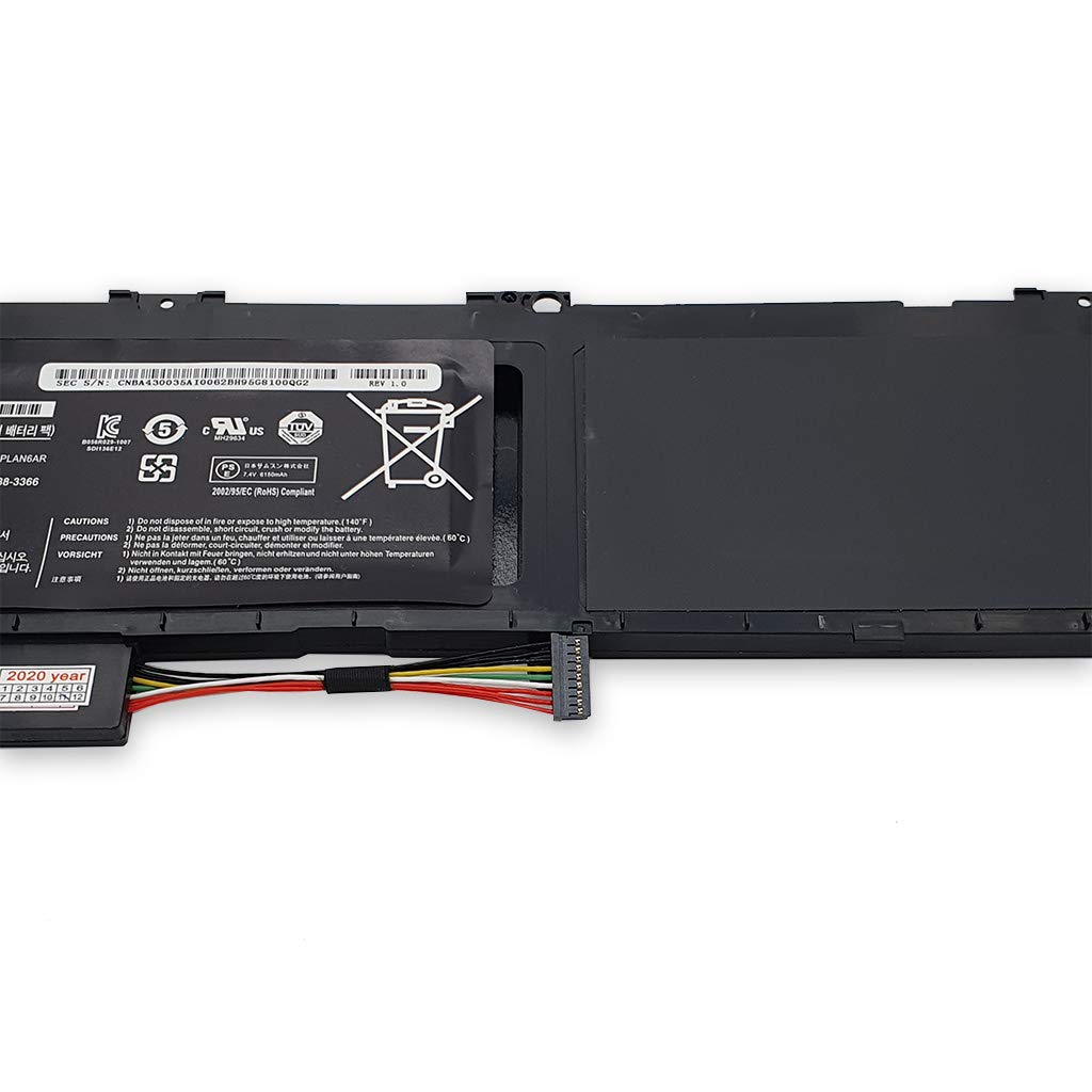 new net Batteria AA-PLAN6AR BA43-00292A Compatibile con Notebook Samsung 900X3A-B01US 900X3A-B02 900X3A-B02US NP900X3A [7.4V 6150mAh]