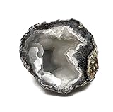 The Geode Mine Premium Quality Geode Half. 2-2.5 inch. Colorful Agate - Druzy Quartz - All Natural, no Dyes or Coatings! Fluorescent Under Short Wave Light.!