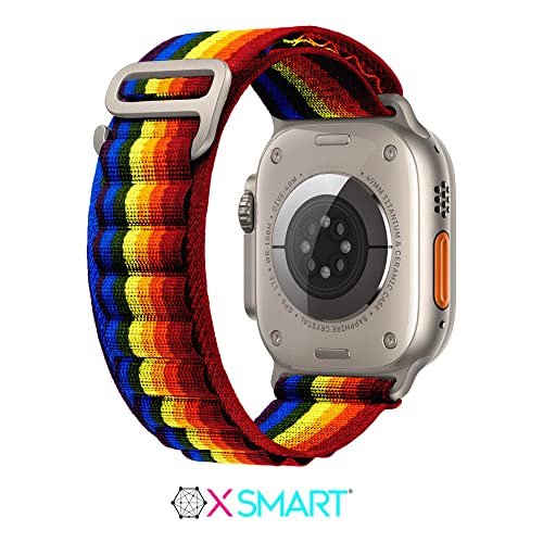Pulseira Alpine Loop Para Apple Watch Ultra 49MM 45MM 44MM 42MM 41MM 40MM series 8,7,6,5,4,3 (Orgulh
