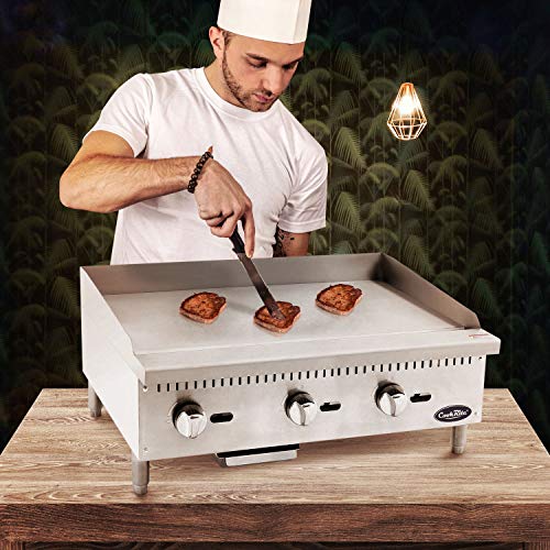 Atosa Usa ATMG-36-LP Atosa Cookrite Atmg-36 36 Inch Countertop Griddle thumb #5