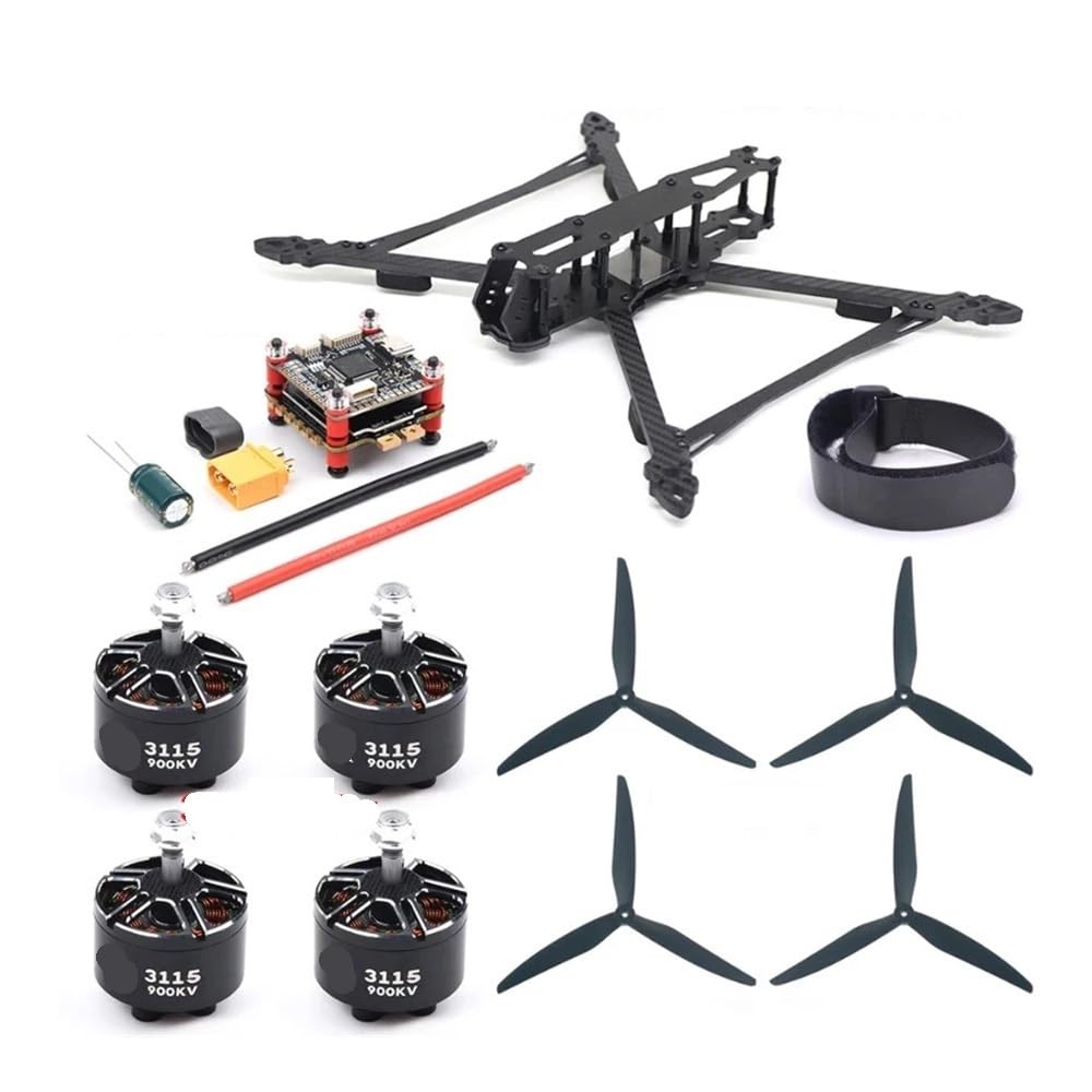 Mark4 V2 10inch 427mm Frame F7 Flight Control 60A ESC 3115 900KV Motor 1050 Propeller Fit For FPV Camera Done(Set 1 without camera)