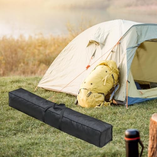 Large Travel Duffle Bag Waterproof Zippered Camping Sports Equipment Storage Long Luggage Bag for Gym Fishing Camping Black, 150cmx20cmx20cm3