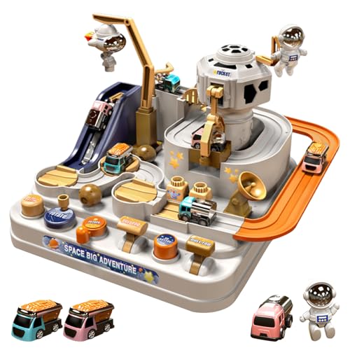 �Ԃ̃A�h�x���`���[ �g���b�N �v���C�Z�b�g - ABS �V�e�B ���X�L���[ ���[�X �g���b�N�̂�������Z�b�g�ɂ́A�~�j�ԗ� 4 ��A�u���b�W �X���[�v�t���_�C�i�~�b�N ���H�V�X�e�����܂܂�Ă��܂��B 3�Έȏ�̒j�̎q�A���̎q�����̏A�w�O����Q�[��