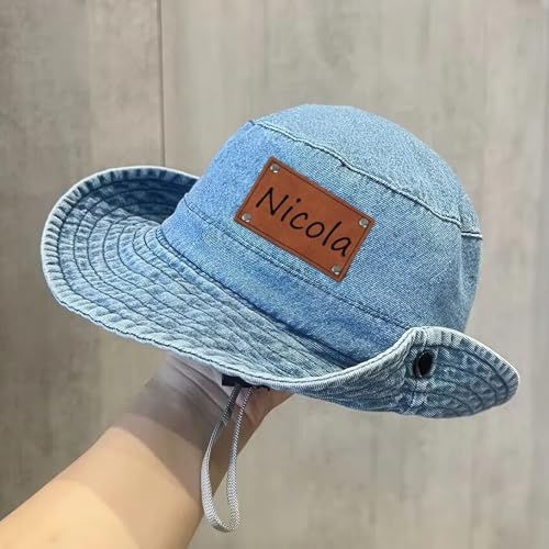 Personalized Cowboy Hats for Kids Custom Western Cowboy Cowgirl Hats Western Cowboy Hats with Leather Name2