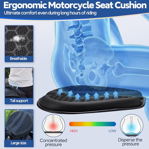 Frikan Motorcycle Gel Seat Cushion