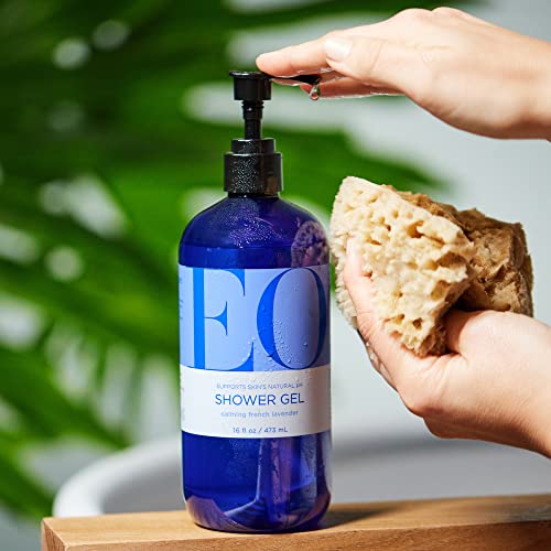 Eo Shower Gel Body Wash, 16 Ounce (Pack Of 2), Lavender, Organic Plant-Based Skin Conditioning Cleanser With Pure Essentials Oils #TOP2