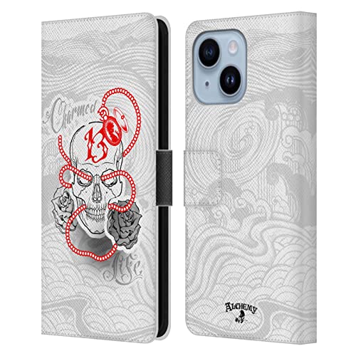 Étui iPhone 14 Plus cuir Alchemy Gothic pour ne plus rayer votre écran dans votre sac à main