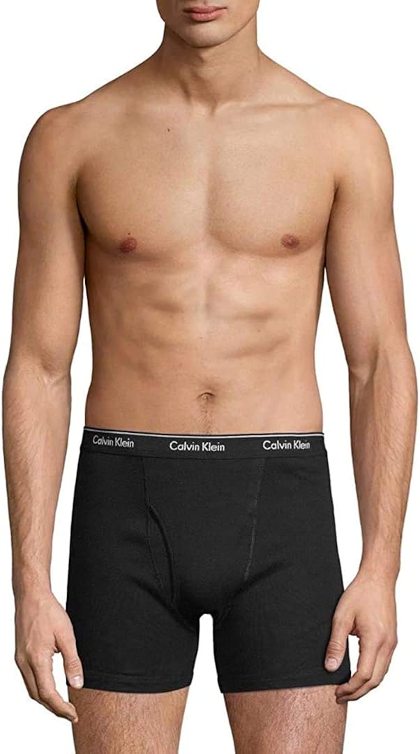 calvin klein 100 cotton boxer briefs
