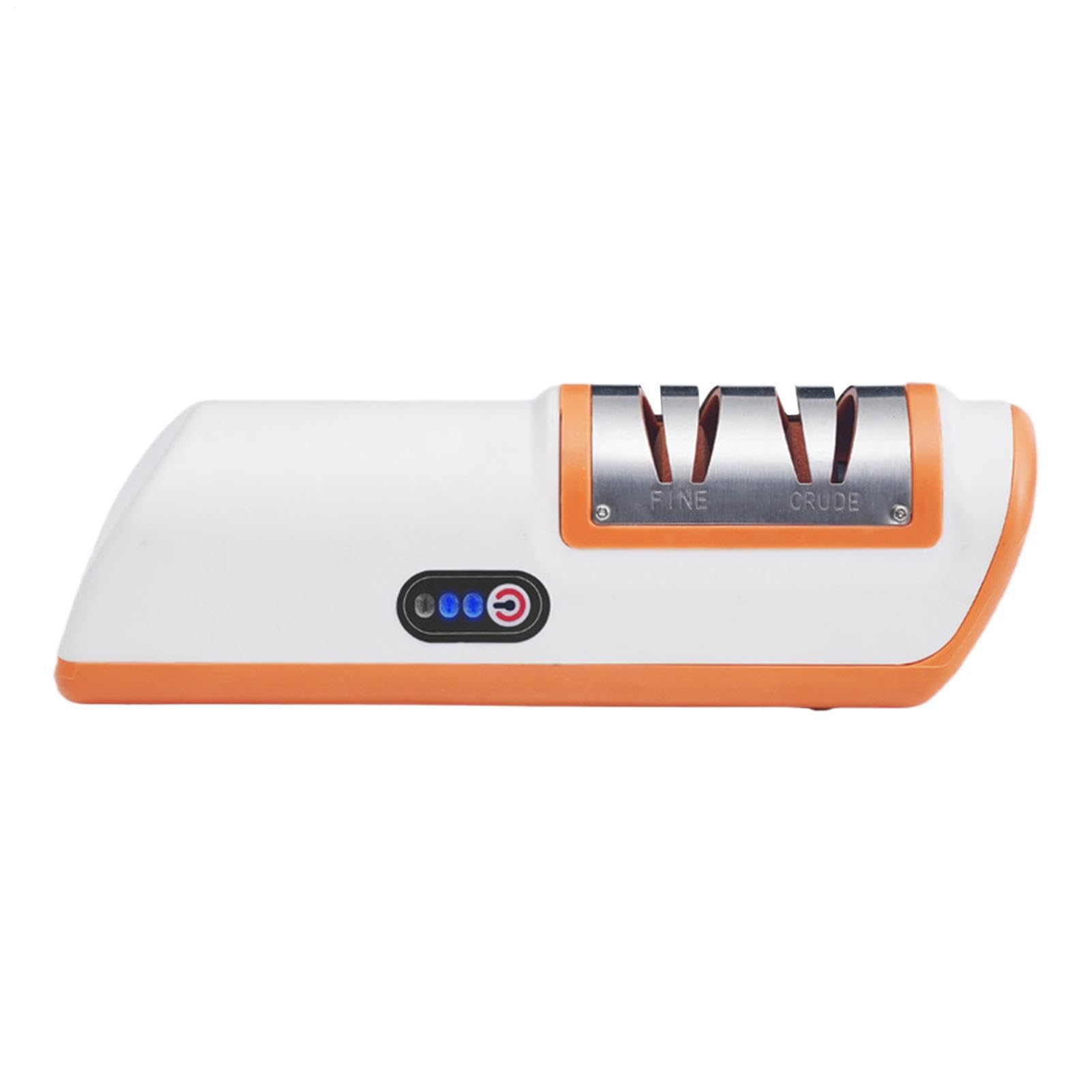 Afilador De Cortador Eléctrico - Amoladora De Tijera Recargable Por USB De 3 Etapas, Herramienta Pulidora De Cuchillas De Acero Inoxidable, Restaurador Automático De Bordes | Dispositivo Para Afilar N