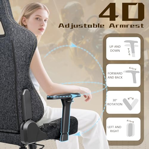 VENTUVIBE Gaming Chair VV-PU-V1L-1 の商品画像 4