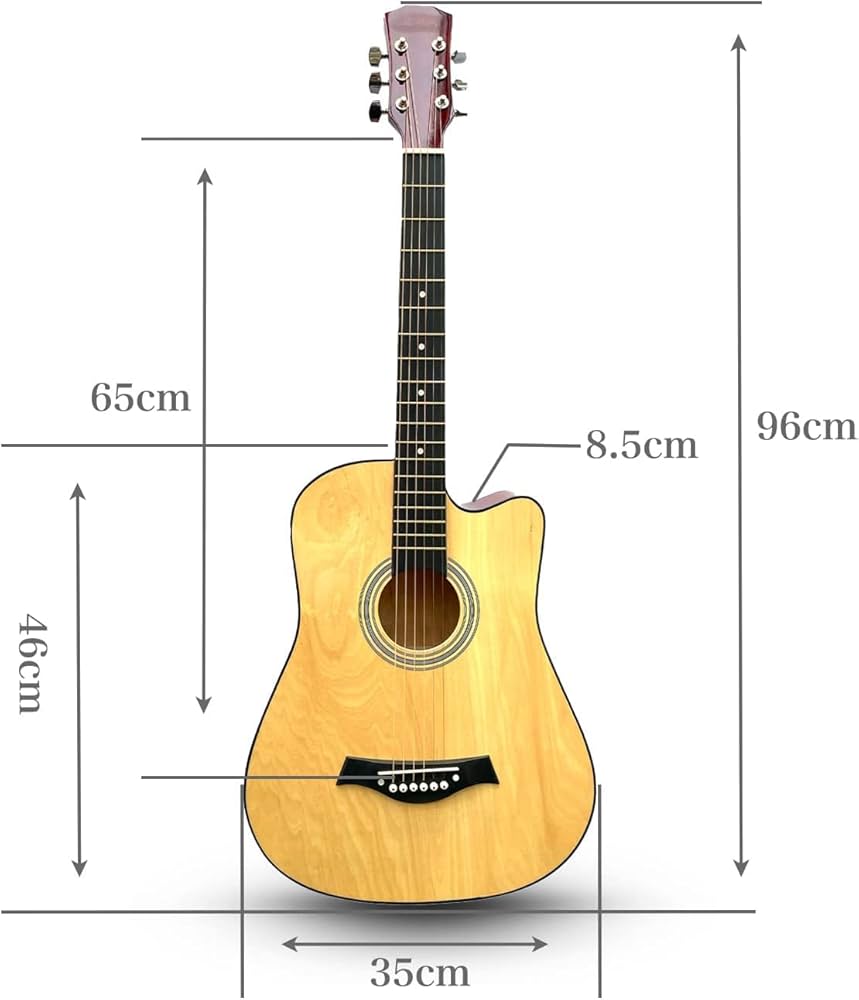 Amazon | アコースティックギター 38インチ 入門練習ギター