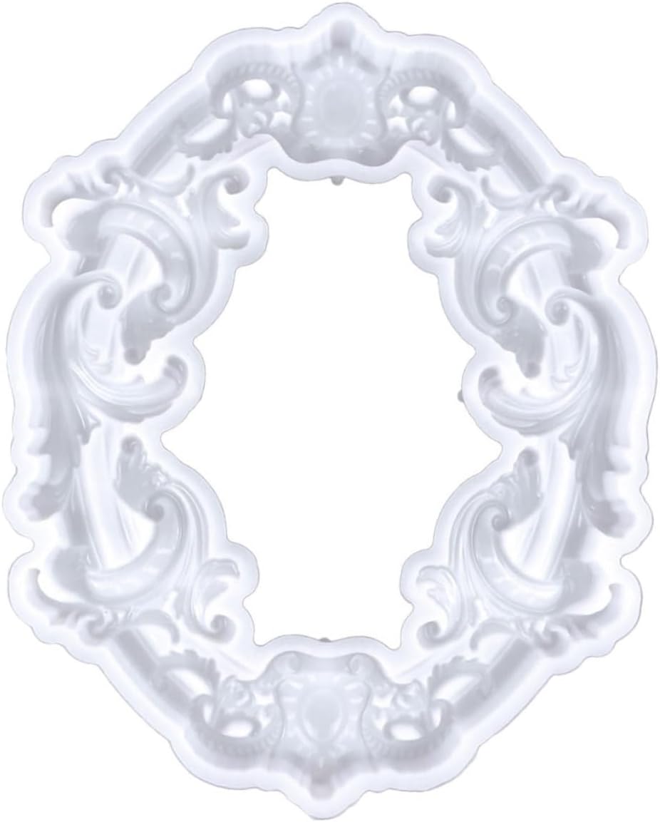 Silicone Photo Frame Mold Molds for Plaster DIY Creative Picture Frame Molding