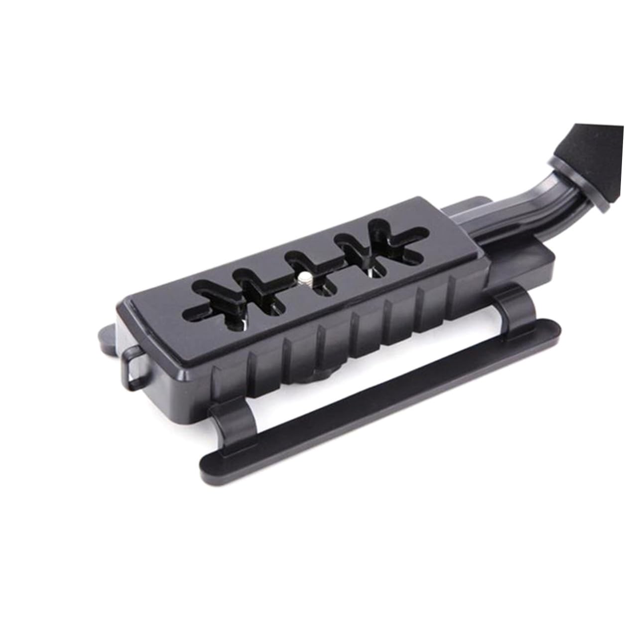 NUOBESTY Stabilizzatore Videocamera Portatile U Tipo con Impugnatura Maneggevole per Riprese Video Stabilizzate e Fotografie Nero