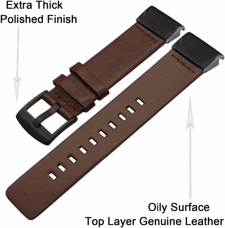 22mm for Series S60 Leather Smart Watch Band Sports Wrist Strap
