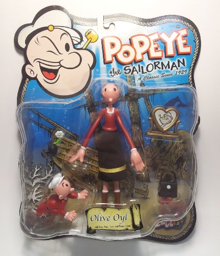 Popeye the Sailorman Olive Oyl Action Figure