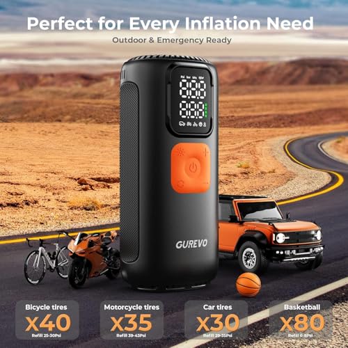 Portable Air Pump for Tires