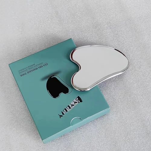byyddiy spherical surface stainless steel gua sha facial tools metal gua sha for facetighten skin massage guasha beauty tool for body eyes w-s