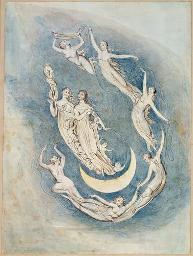 Tableaux graffiti William Blake affiche sur toile 60x90cm pour décoration murale moderne