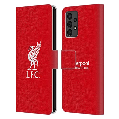 Coque Samsung A13 Liverpool FC au stade ou au bureau | Protection cuir style Reds