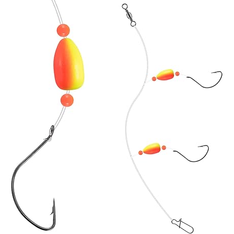 5-Pack Pompano Rigs Surf Fishing Rigs High Low