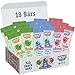 Skout Organic Real Food Bars for Kids Fruit Variety Pack (18 Pack) | Organic Snacks for Kids | Plant-Based Nutrition, No Refined Sugar | Vegan | Gluten, Dairy, Grain & Soy Free