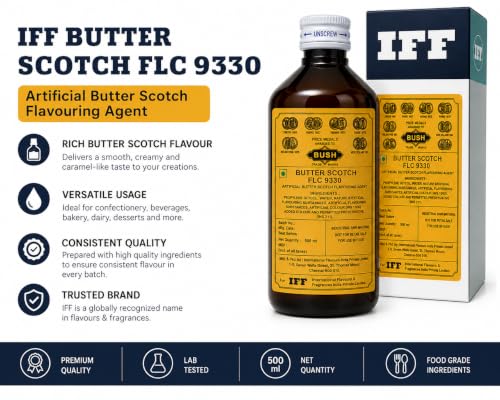 Image of IFF, Bush Butter Scotch FL C 9330, An Natural Identical Flavouring Agent - 500 ML