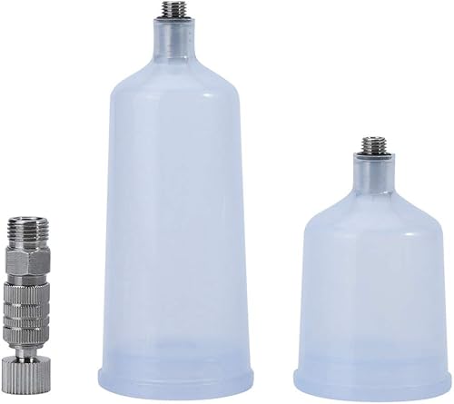 Oumefar Gravity Pistola Mini Aerógrafo Compresor Set Pintura Pulverizadores Pistola Control Pistola para Decoración de Pastel Pintura