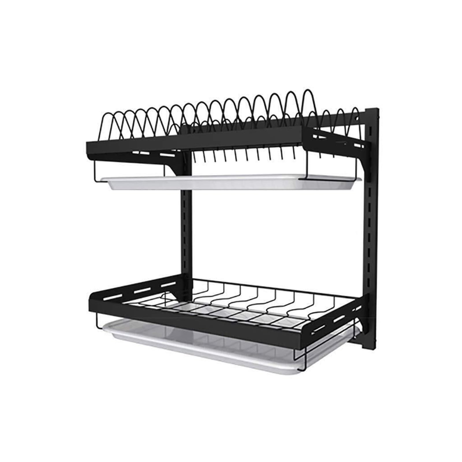 Dish Drying Rack Wall Mount Dish Racks Drainer Kitchen dish drainer