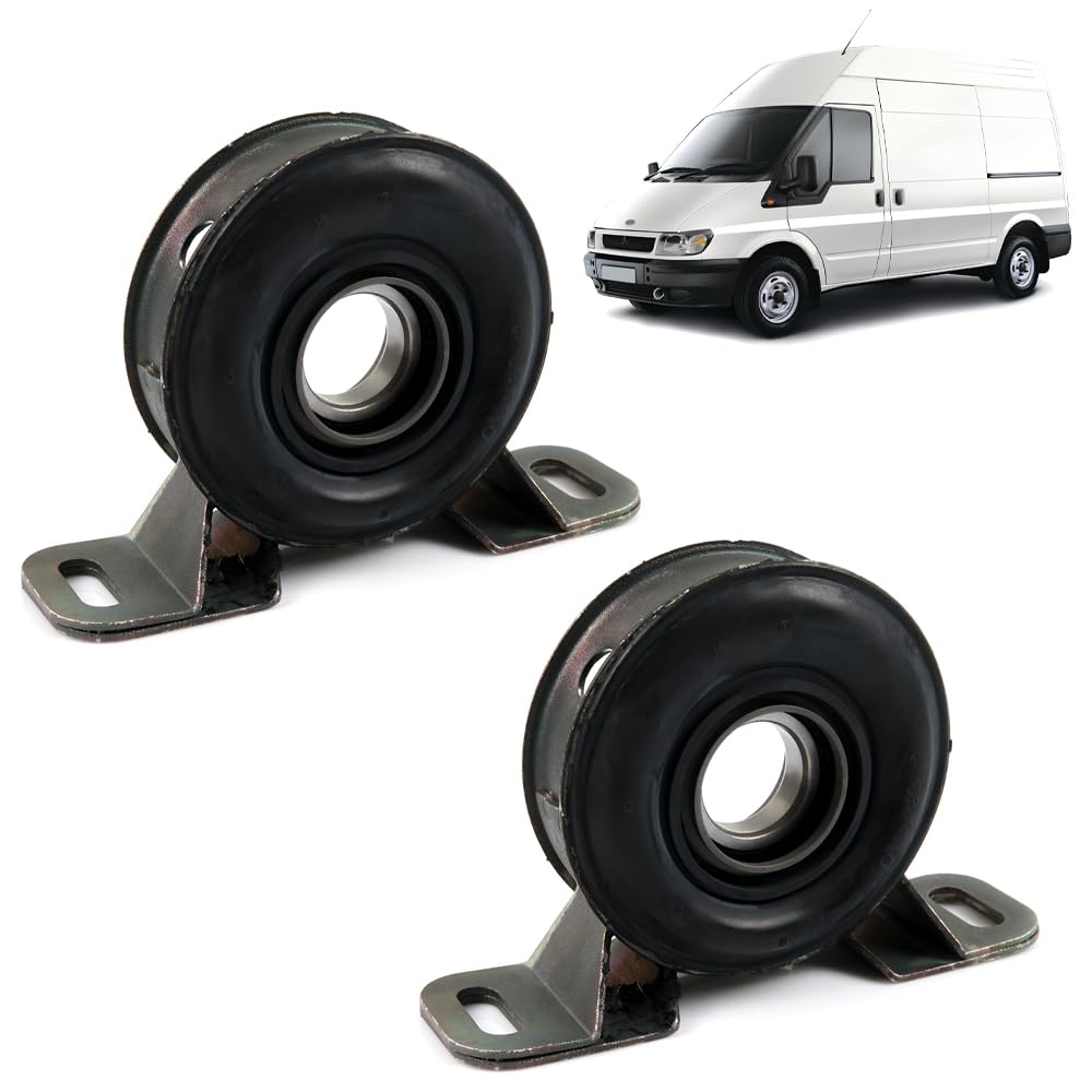 ROBUST 2 Pcs Propshaft Centre Bearings Mount 30MM For Ford Transit Mk5 Mk6 Mk7 1994-2014 YC1W4826BC CC114826AA 1810012 4104708