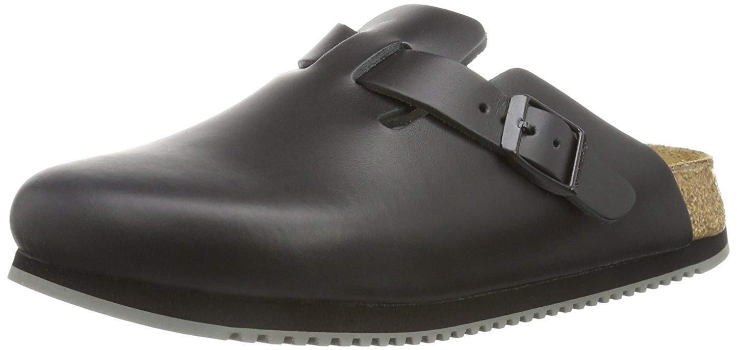 Birkenstock Chodaki robocze Boston, uniseks, czarny, 40 EU