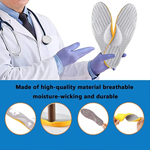 Zelbuck CFBLBCDJJUS-MEN8-8.5/WOMEN10-10.5 Supination Insoles For Over Supination & Foot Alignment thumb #3