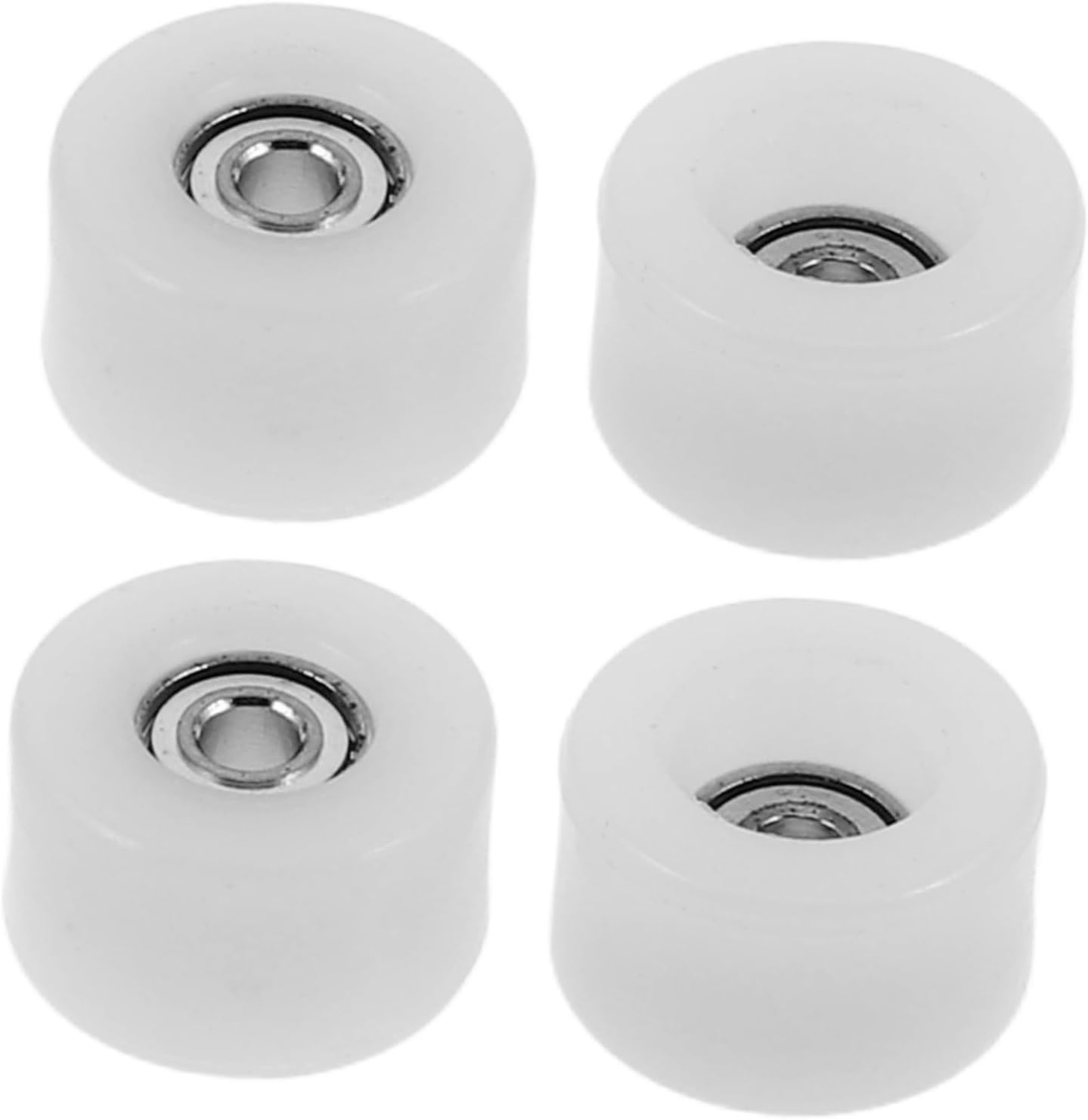 Finger Skateboard Wheels with High Speed Bearings Pack of 4 Robust Wheels for Precise Replacement and Improved Performance for Finger Skateboards