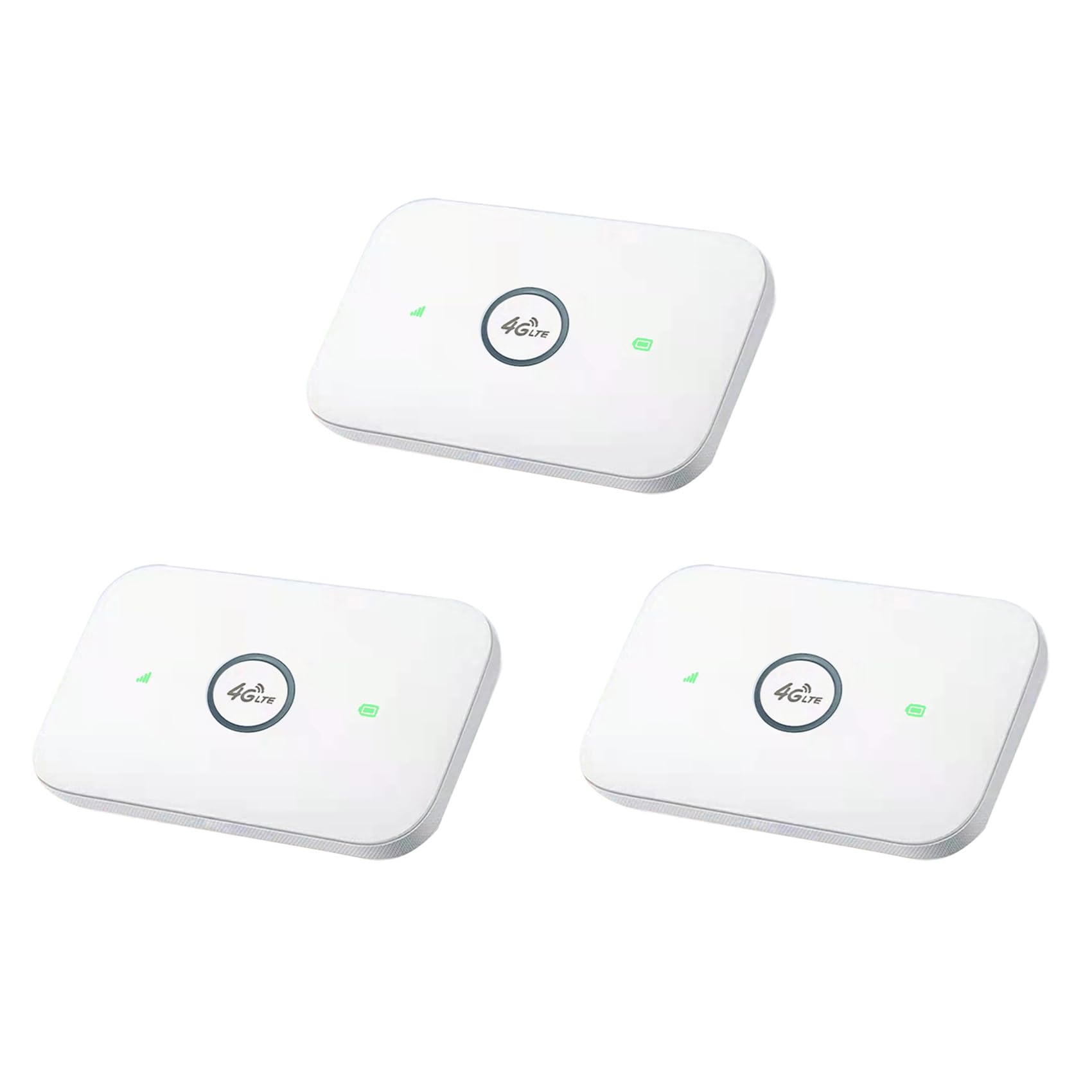 3X Router WiFi Tascabile MiFi 4G Modem WiFi 150 Mbps Car Mobile WiFi Hotspot Wireless con Slot per Scheda SIM Wireless MiFi