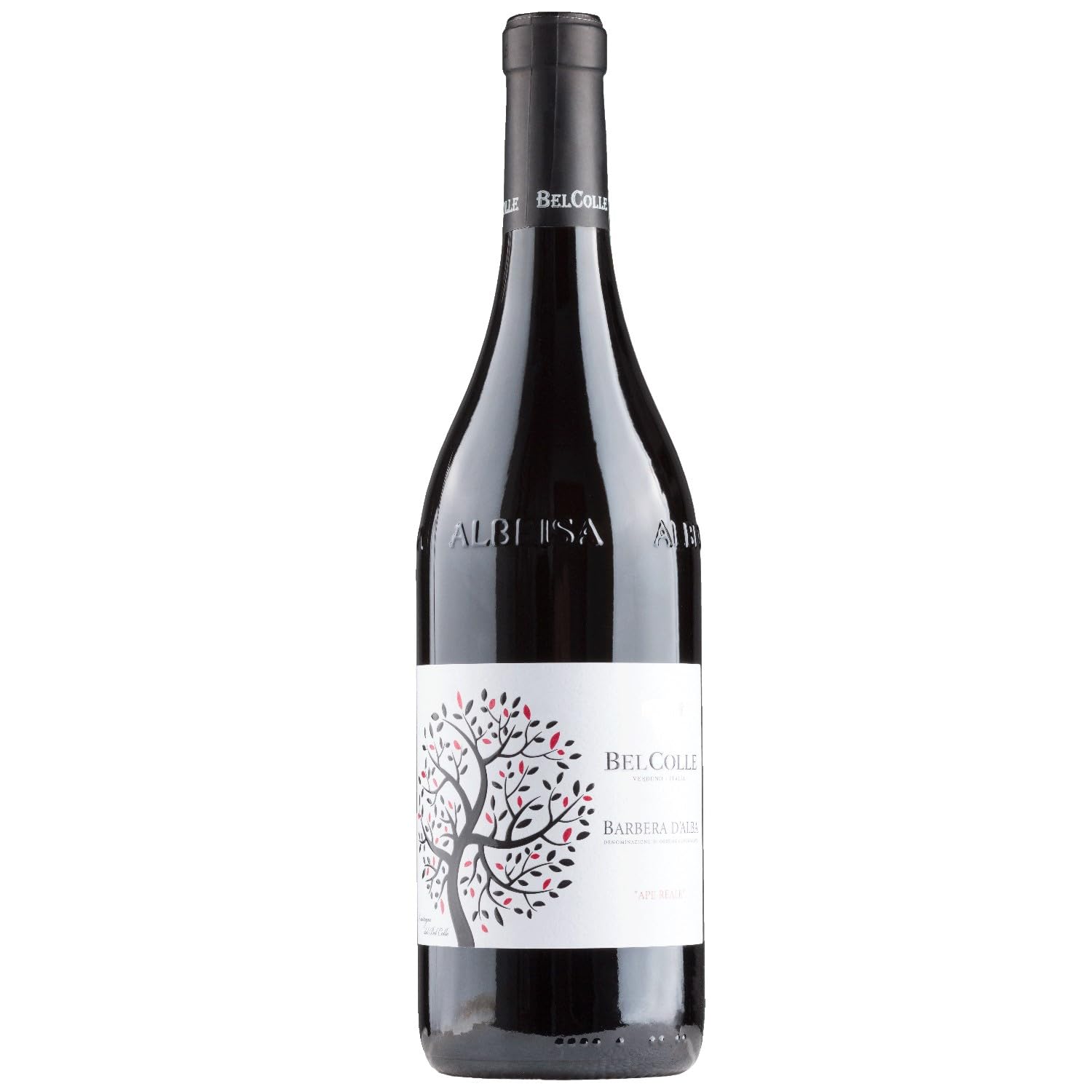 Bel Colle Barbera d'Alba Ape Reale Rotwein Wein Trocken Piemont Italien inkl. FeinWert E-Book (1 x 0,75l)