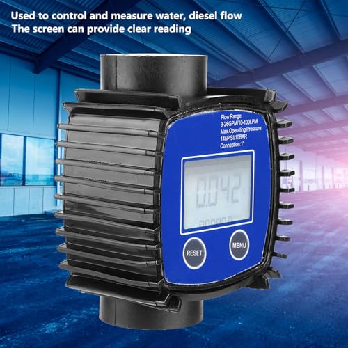 Débitmètre haute précision à filetage interne 1 po avec écran LCD fluide - 7