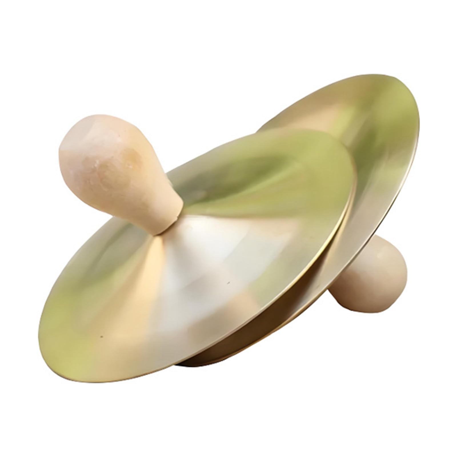 1 Pair Fine Polished Finger Cymbals for Kids, 3.5