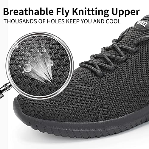 Wxq Men's Running Shoes Comfortable Lightweight Breathable Walking Shoes Mesh Workout Casual Sports Shoes #TOP3