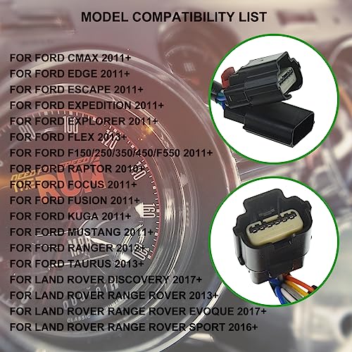 9 Drive 9-Mode Throttle Controller Pedal Accelerator Compatible with FORD F150/250/350/450/F550 2011+ï¼MUSTANG 2011+ï¼RANGER 2012+ï¼9F-261