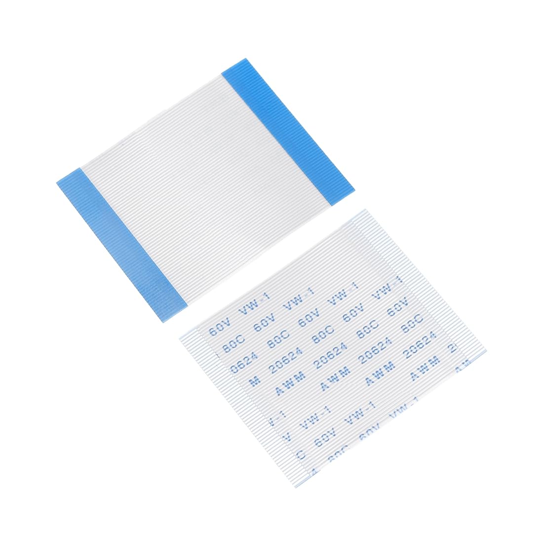 sourcing map FFC FPC Flat Flexible Cable, 60 Pins 0.5mm Pitch 30mm Long (A Type) for LCD 3D Printer Camera DVD TV Laptop Audio Pack of 20