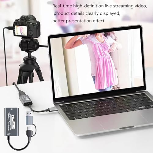 Carte de capture vidéo 4K USB : streaming fluide sur PC portable et boîtier - 5