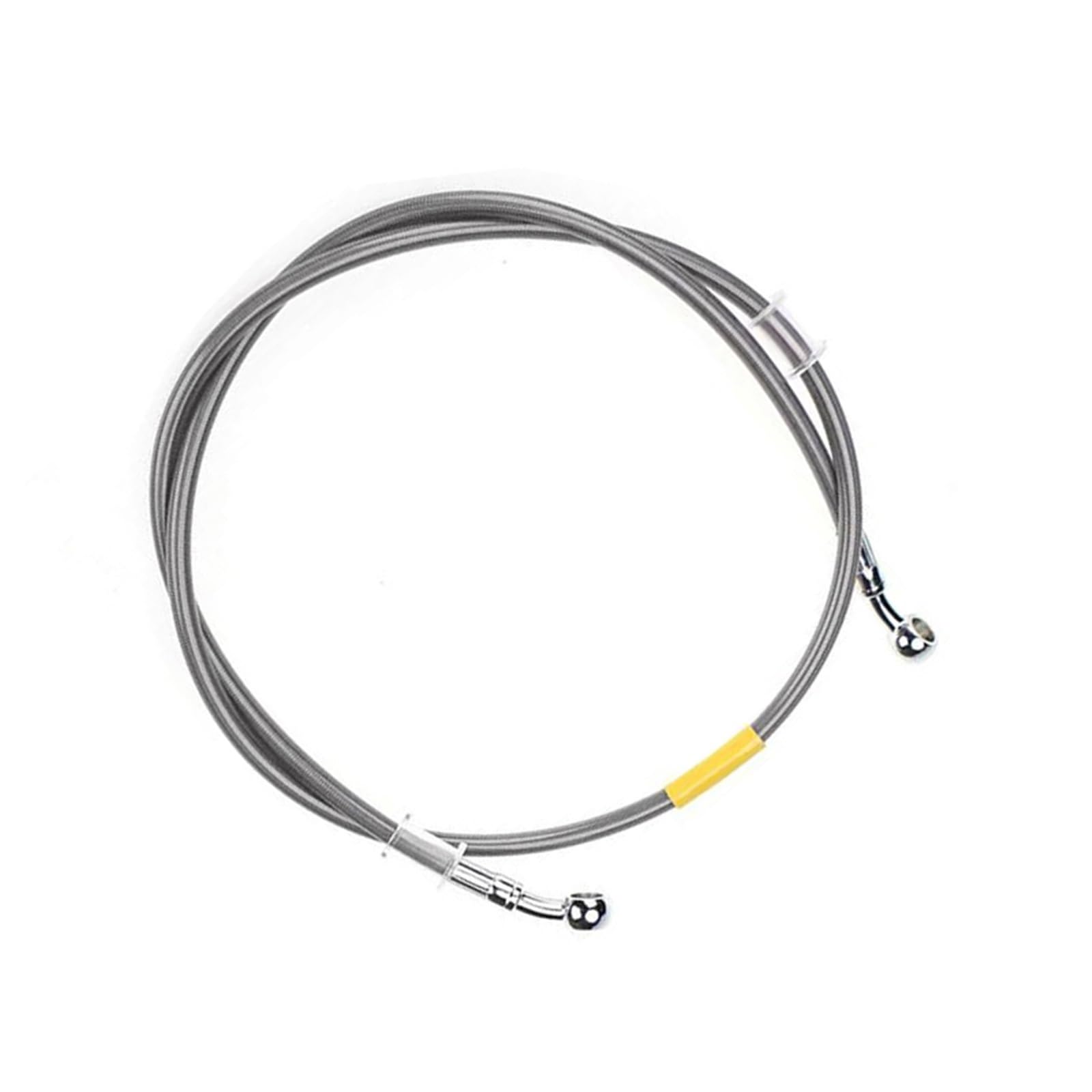 Hydraulic Brake Hose 10mm Banjo 28 Degre 400mm-2200mm Motorcycle Hydraulic Brake Hose Oil Pipe Line Braided Cable for Kawasaki for Y-AMAHA for H-ONDA(1400mm)