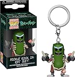 Funko 35930 Pop! Keychain: Rick & MortyRick in Rat Suit, Multicolor