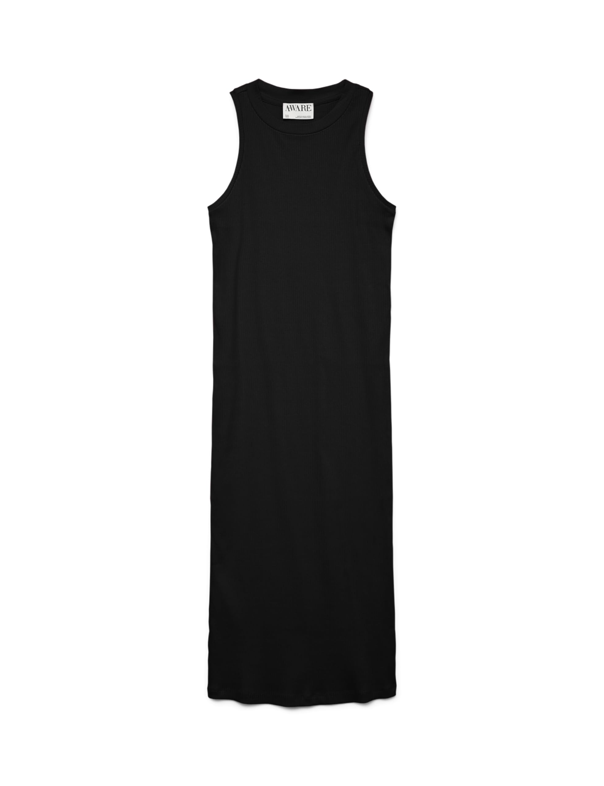 Vero Moda Women's Vmlavender Sl Calf Dress VMA Noos, Black, L